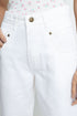 The White High-Rise Culottes